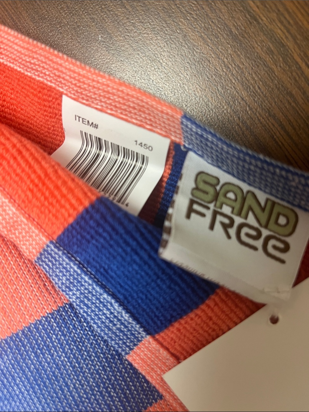 Sand Free New Fouta Pawleys Island Striped Beach Towel, new with tags - Picture 5 of 8